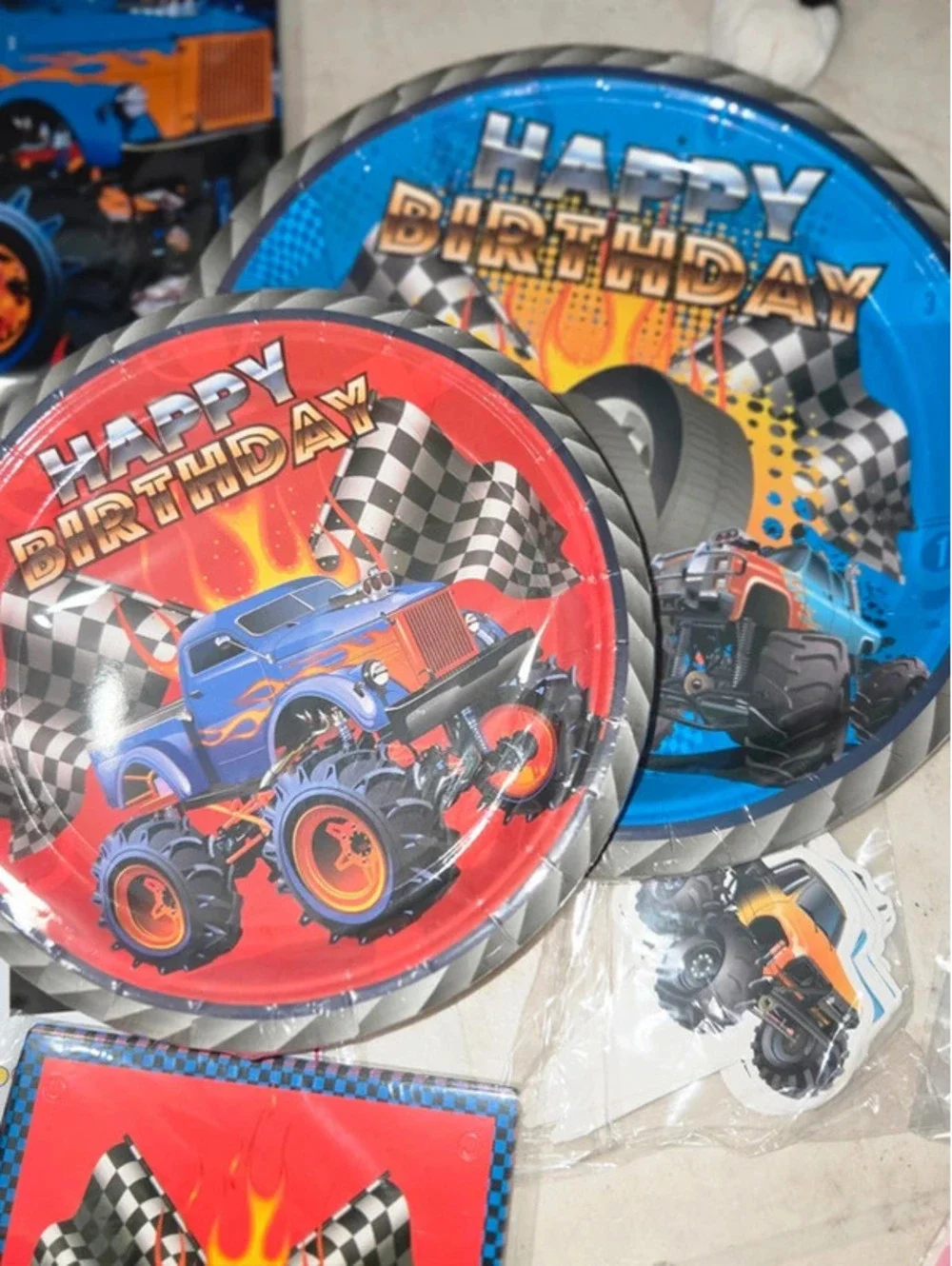 Monster trucks party pack